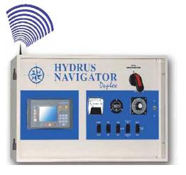 painel de controlo principal Hydrus Navigator